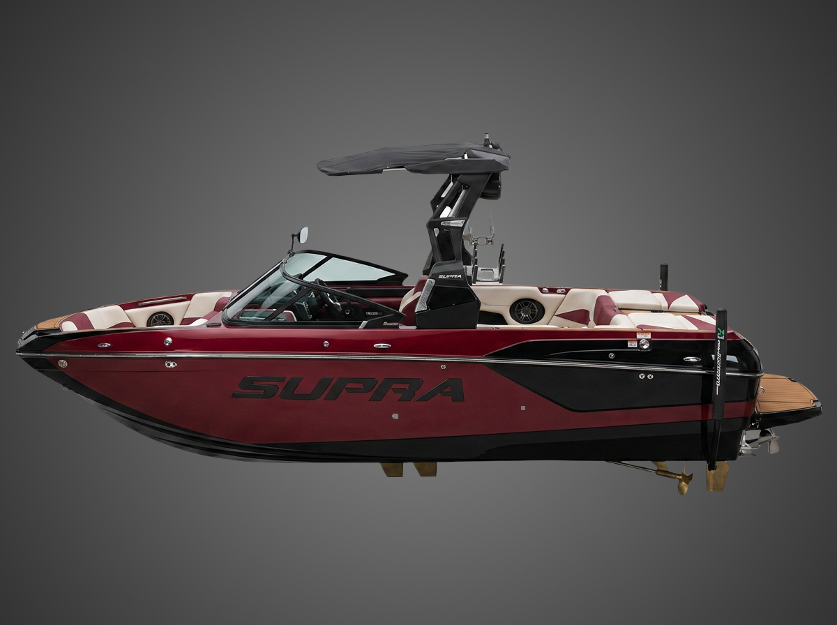 2020 Supra SL 400 - Dark Red, 400HP, 23ft