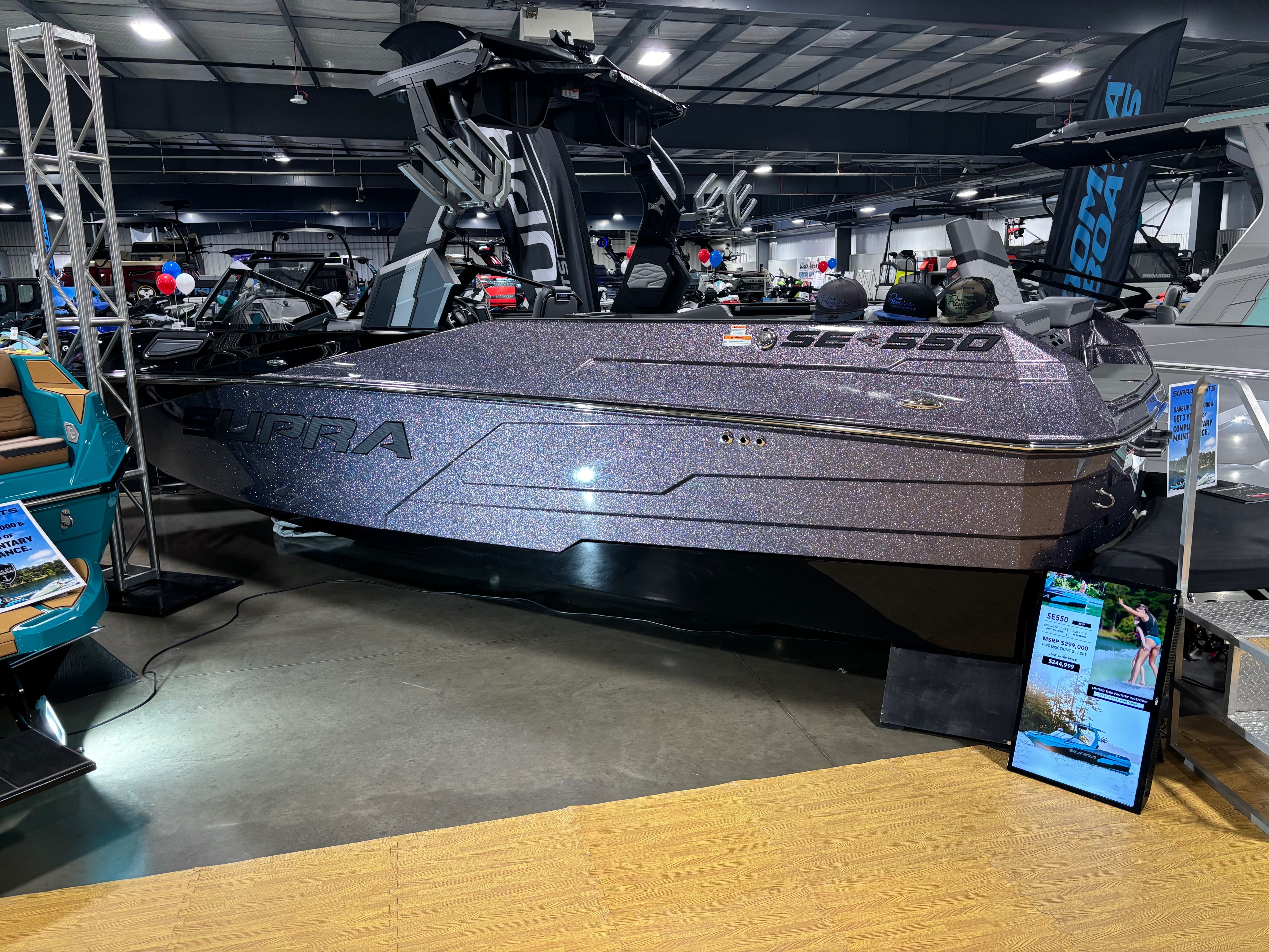 2025 Supra SV400 Purple 400HP Knoxville | Premier Watersports